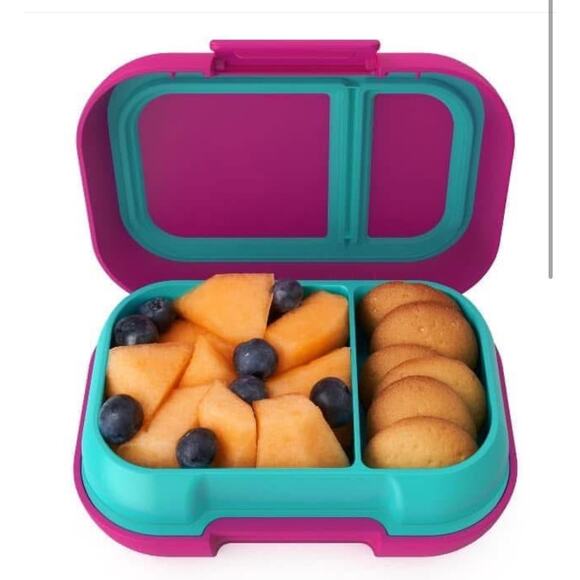 Bentgo Kids Snack - 2 Compartment Leak-Proof Bento-Style Food Storage - Picture 1 of 5